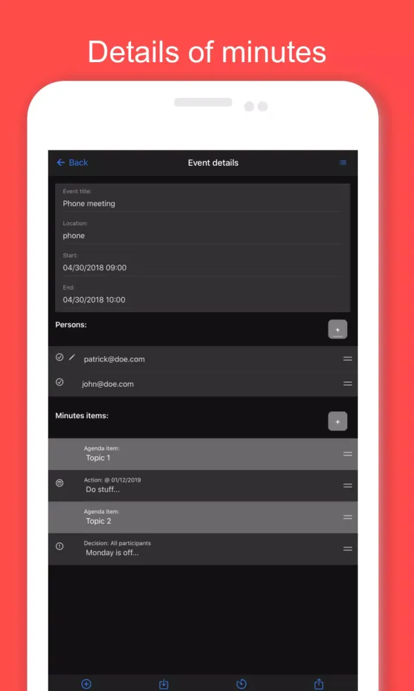 minutes in minutes Screenshots