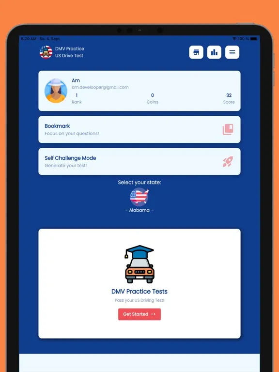 Capturas de pantalla de US Driving - DMV Practice Test iPad 