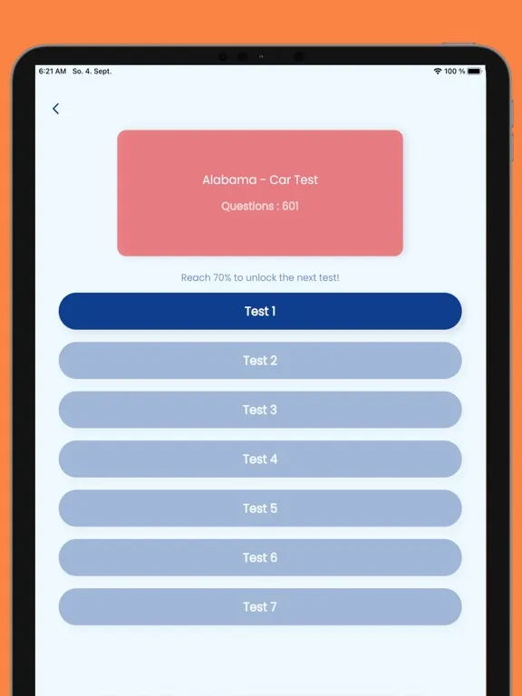 Capturas de pantalla de US Driving - DMV Practice Test iPad 