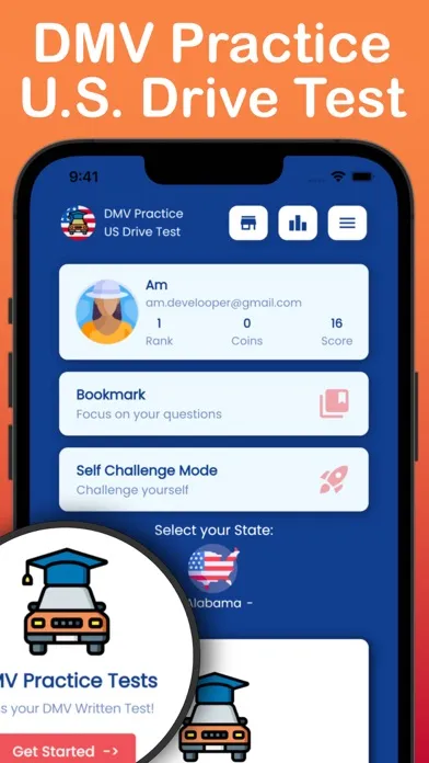 Capturas de pantalla de US Driving - DMV Practice Test