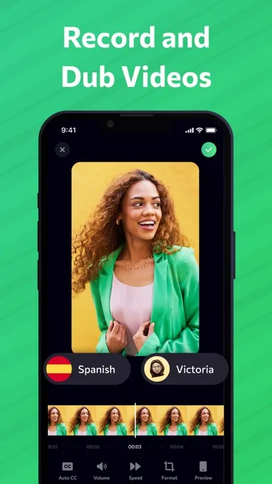 Dubby AI. Video translator.应用截图