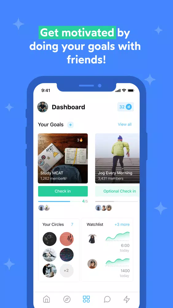 dügl: Track and Share Goals Screenshots