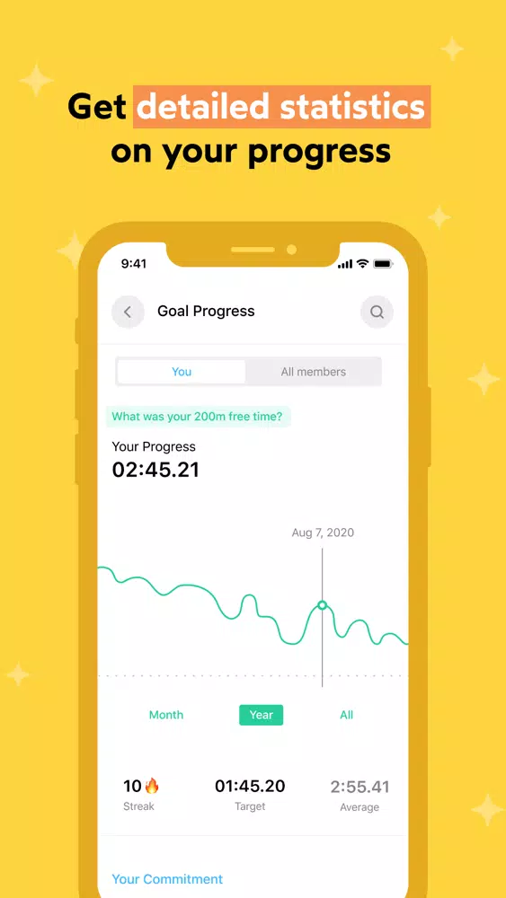 dügl: Track and Share Goals Screenshots