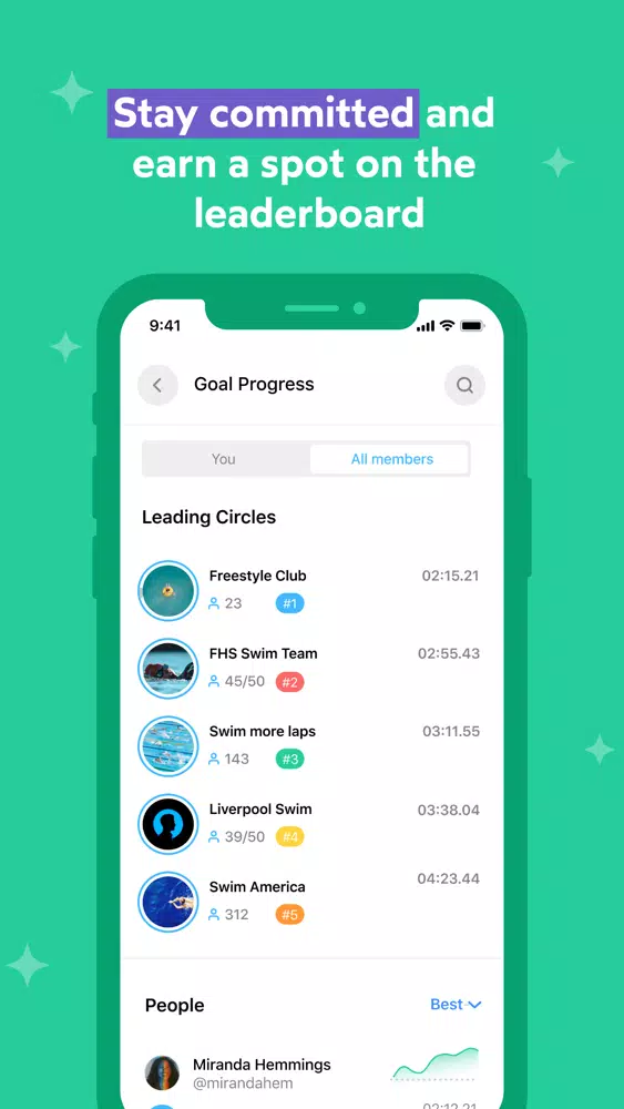 dügl: Track and Share Goals Screenshots