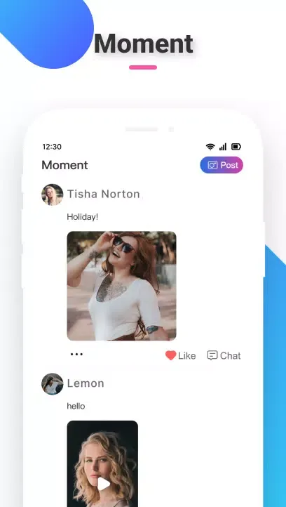 OVO Chat سکرین شاٹس