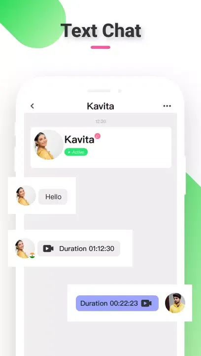 OVO Chat سکرین شاٹس