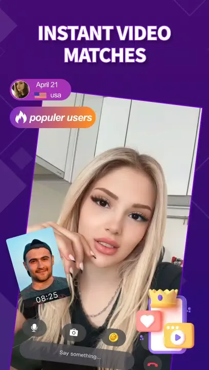 Ảnh chụp màn hình của ZoZee - Live Video Chat