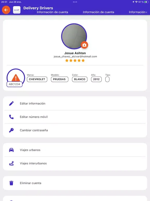 Captures d'écran de Delivery Drivers iPad 