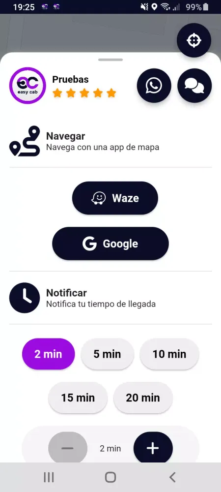 Ảnh chụp màn hình của Easy Cab Conductor