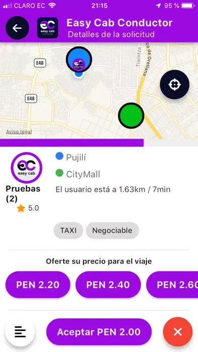 Easy Cab Conductor應用截圖