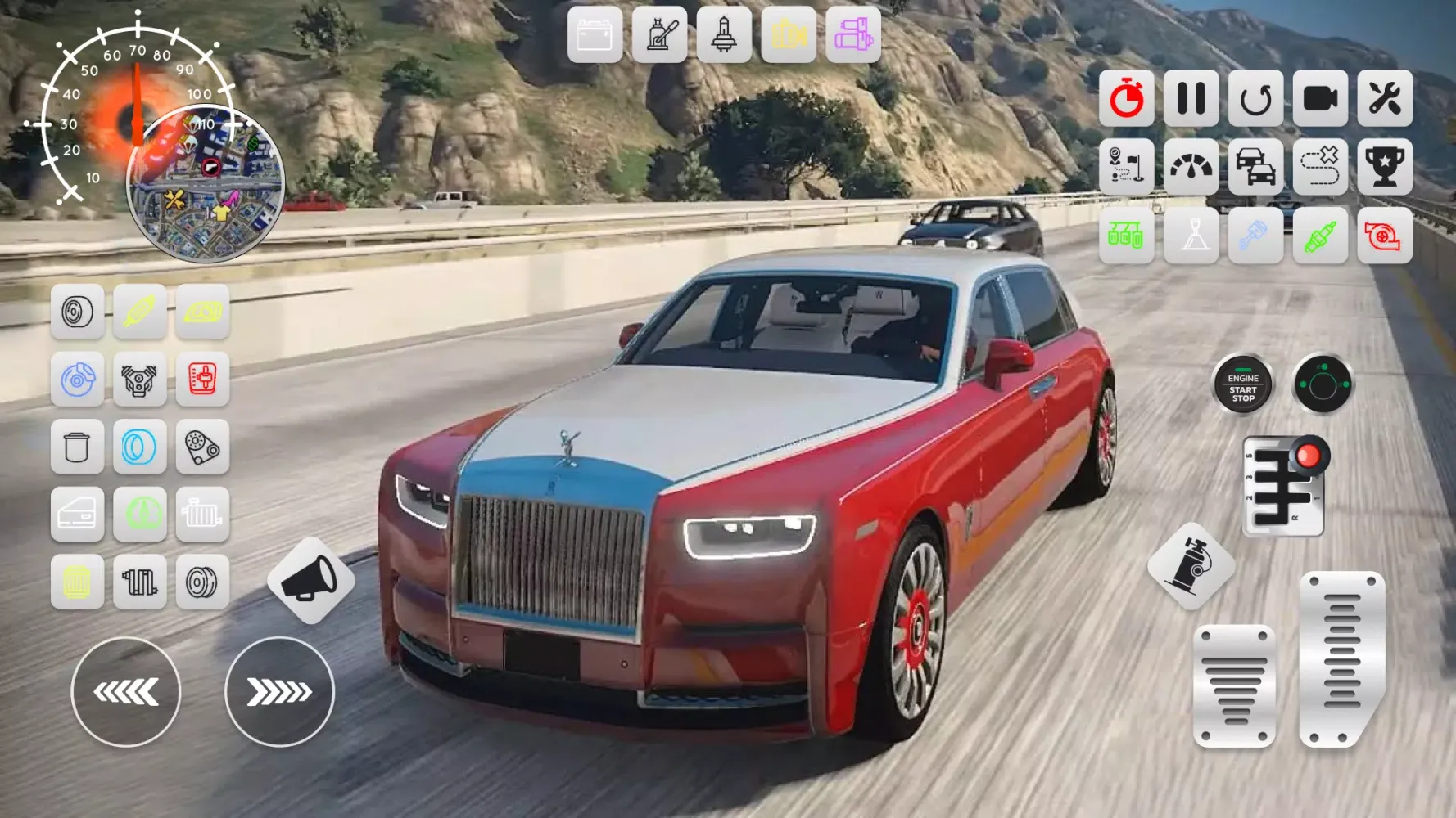 Phantom Driver: RR Car Parking Screenshots