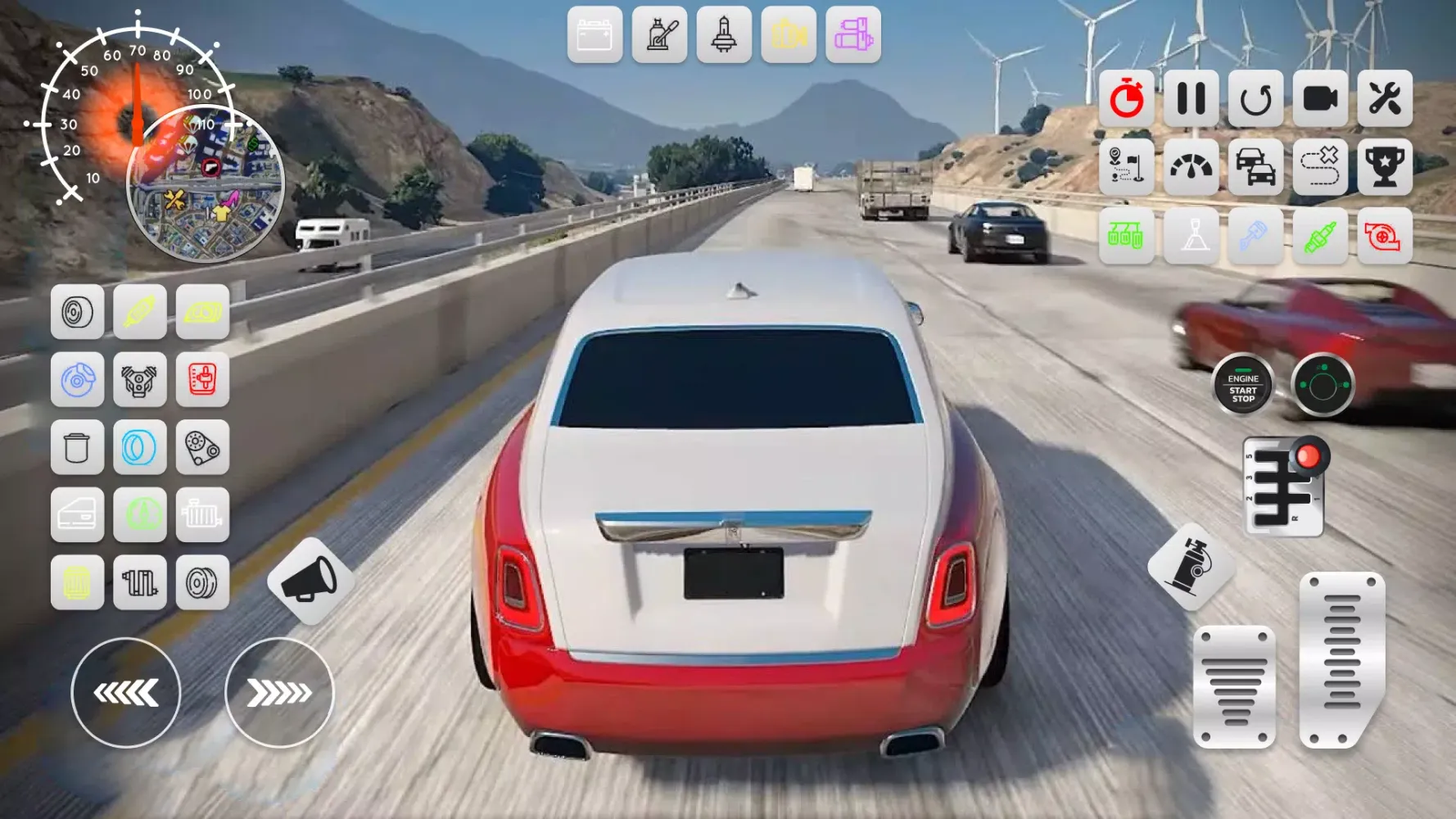 Phantom Driver: RR Car Parking Screenshots