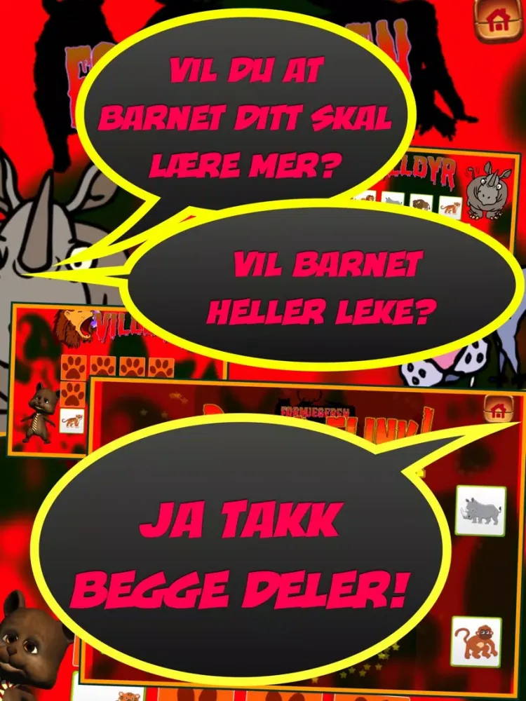 Barnegeni: Villdyr iPad  سکرین شاٹس