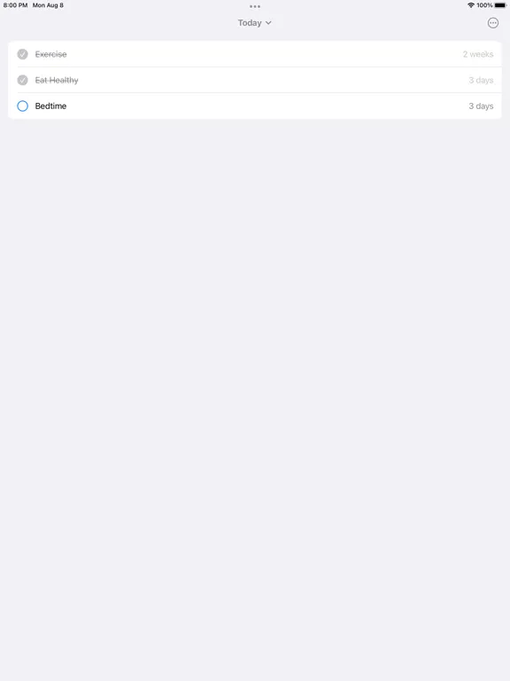 Havit: Simple Habit Tracker iPad  স্ক্রিনশট