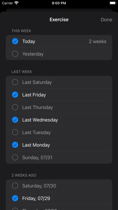 Havit: Simple Habit Tracker স্ক্রিনশট