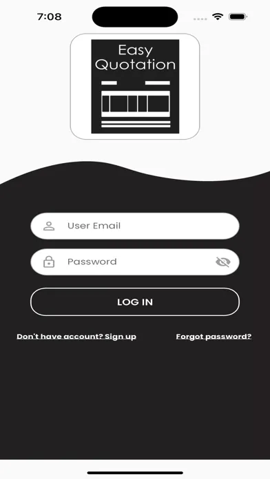 Easy Quotation Estimate App Screenshots
