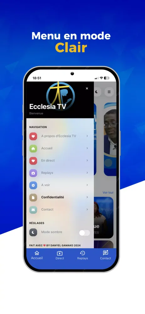 Скриншоты Ecclesia TV