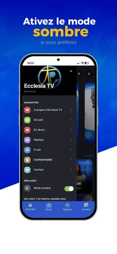 Скриншоты Ecclesia TV