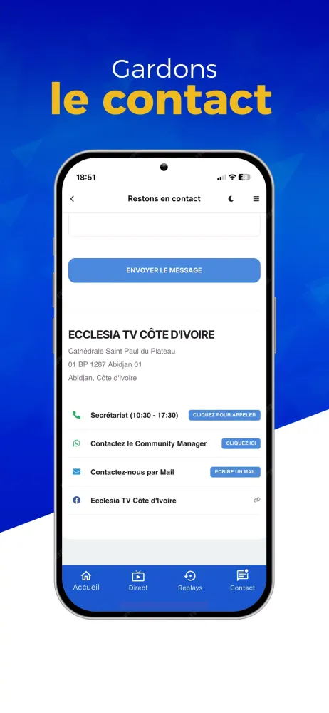 Скриншоты Ecclesia TV