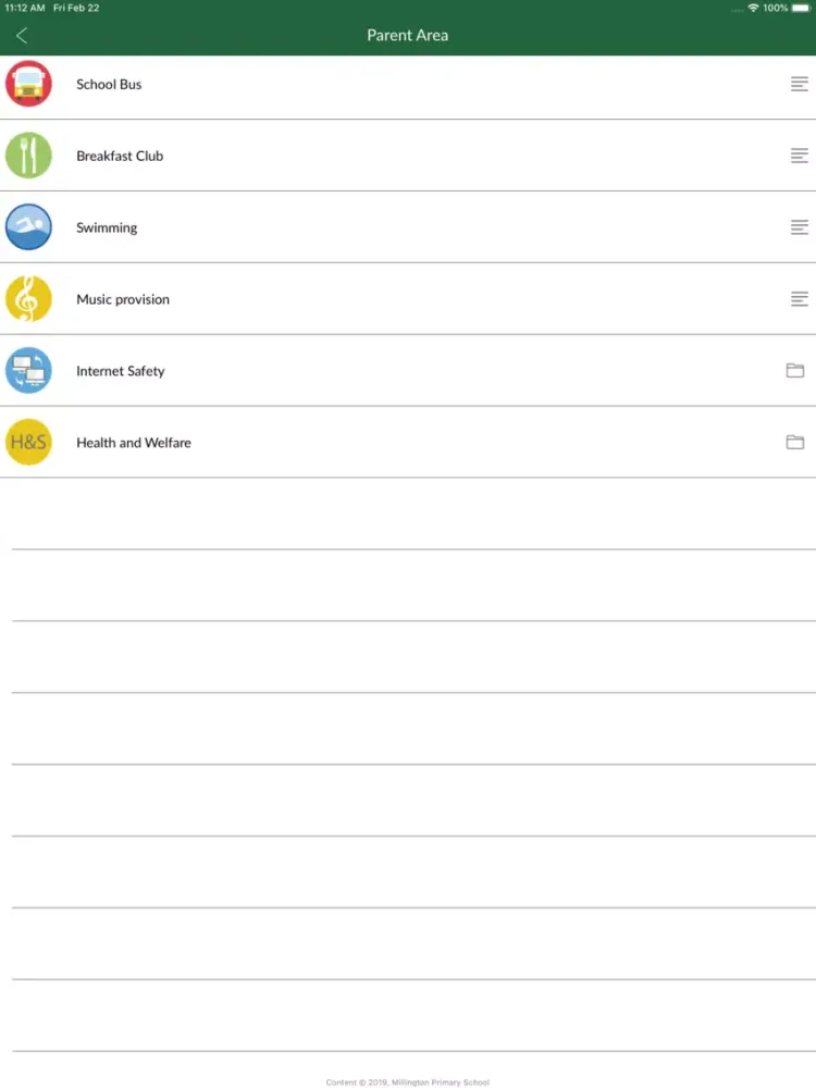 تصاویر Millington Primary School iPad 