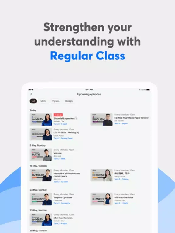 تصاویر Snapask Personalized Learning iPad 