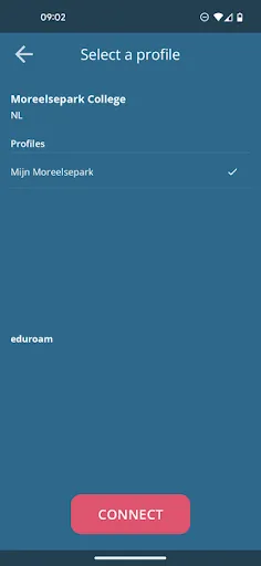 Tangkapan skrin geteduroam