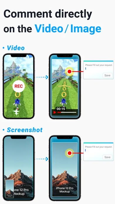 Capturas de pantalla de effi - app for QA testers