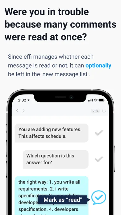 Capturas de pantalla de effi - app for QA testers