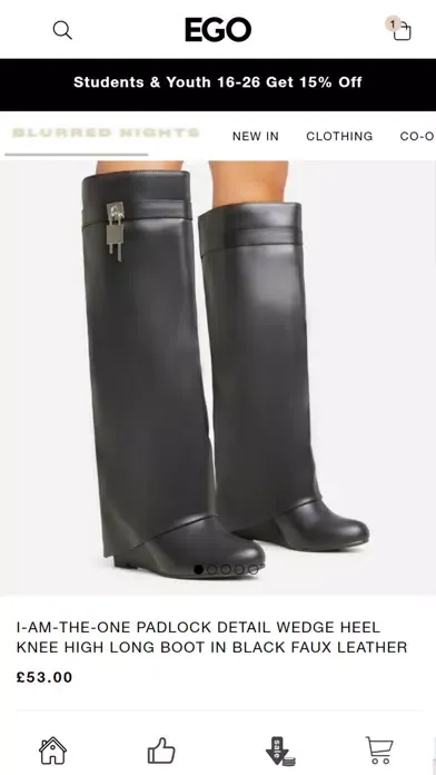 Скриншоты Shop EGO Shoes