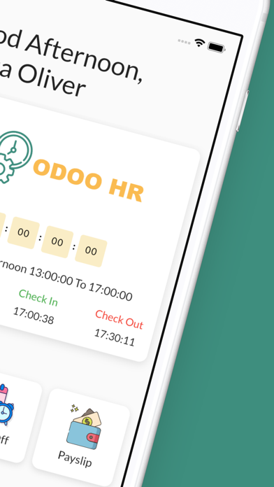 Tangkapan skrin Odoo-HR