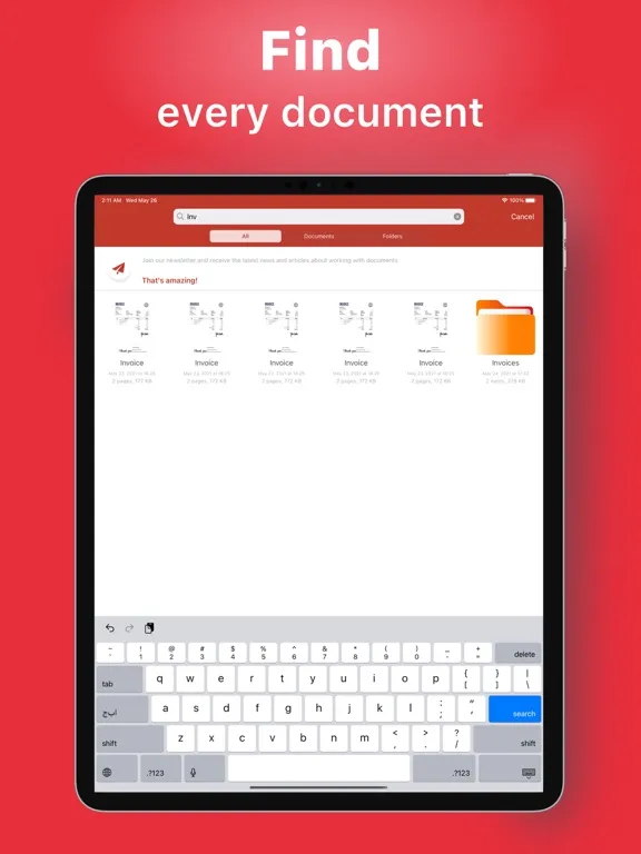 Скриншоты Elysian - The BEST PDF Scanner iPad 
