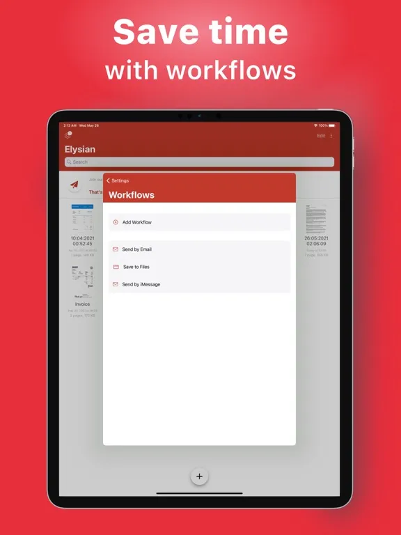 Скриншоты Elysian - The BEST PDF Scanner iPad 