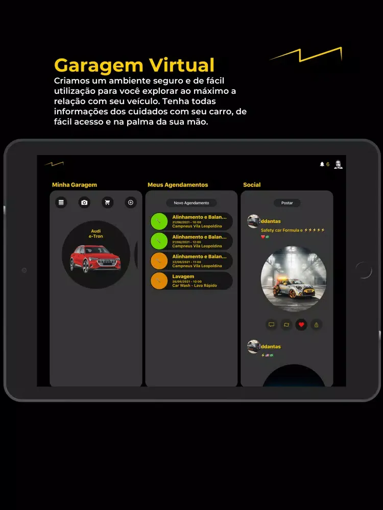 EME iPad  Screenshots