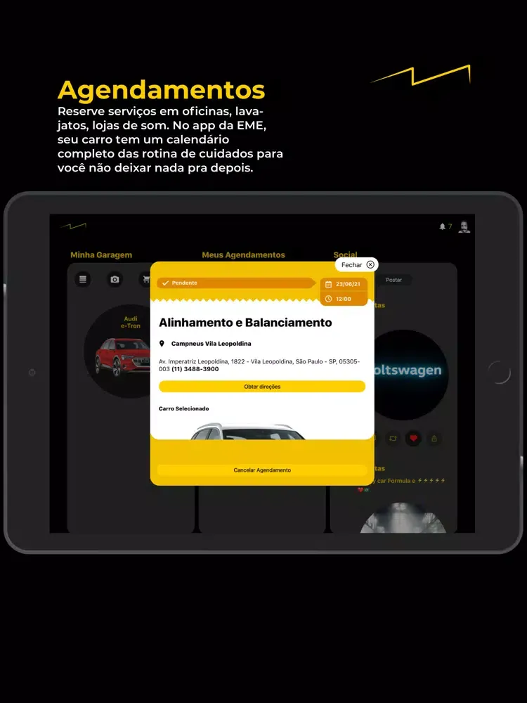 EME iPad  Screenshots