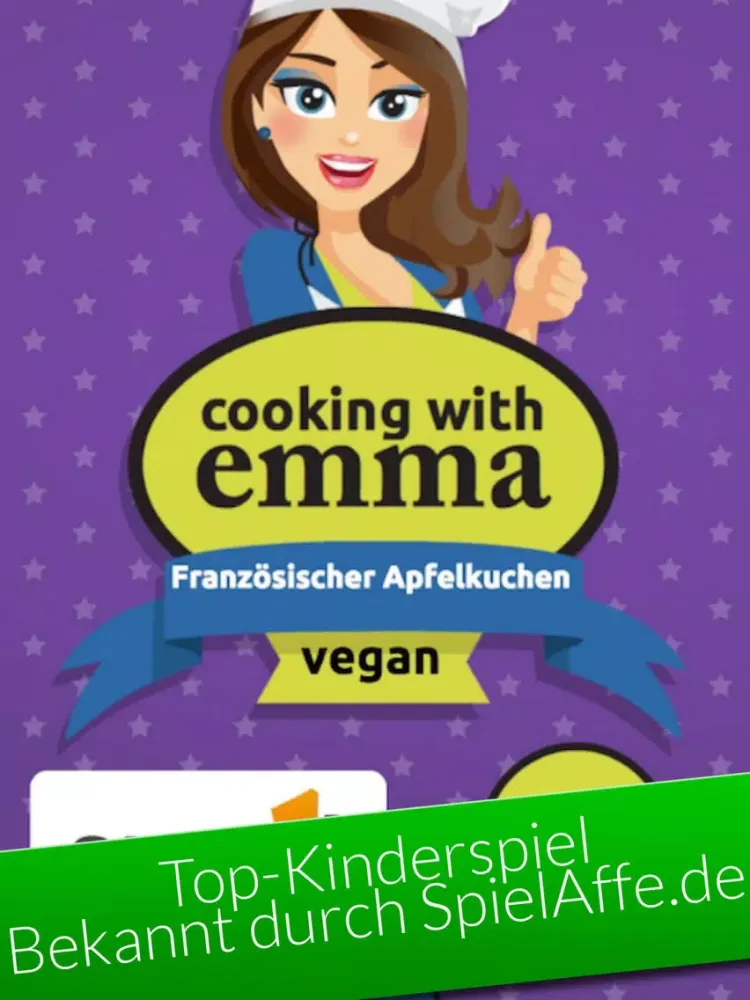 ภาพหน้าจอของ Emma Cooking Game: French Apple Pie - Free Kids Game: Bake a vegan classic recipe iPad 