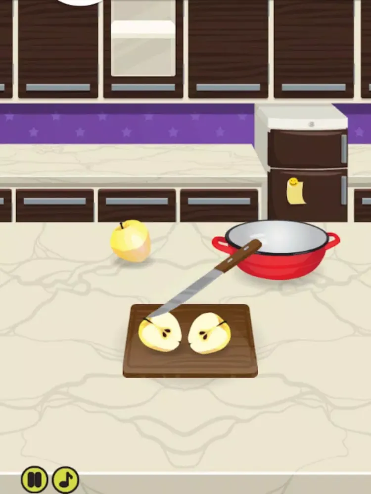 ภาพหน้าจอของ Emma Cooking Game: French Apple Pie - Free Kids Game: Bake a vegan classic recipe iPad 