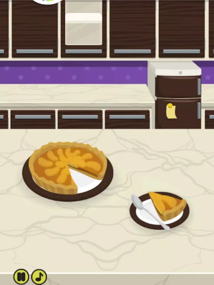 ภาพหน้าจอของ Emma Cooking Game: French Apple Pie - Free Kids Game: Bake a vegan classic recipe iPad 