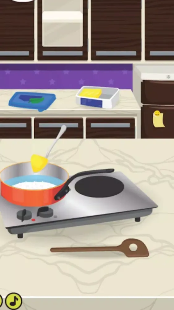ภาพหน้าจอของ Emma Cooking Game: French Apple Pie - Free Kids Game: Bake a vegan classic recipe