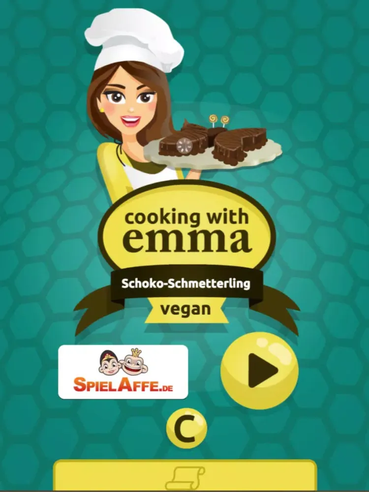 Emma Cooking: Chocolate Butterfly Cake for birthday or wedding - Free food recipe app for kids iPad  Screenshots