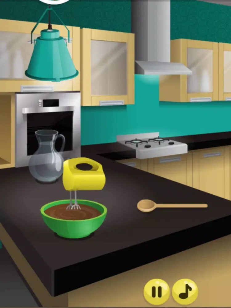 Emma Cooking: Chocolate Butterfly Cake for birthday or wedding - Free food recipe app for kids iPad  Screenshots