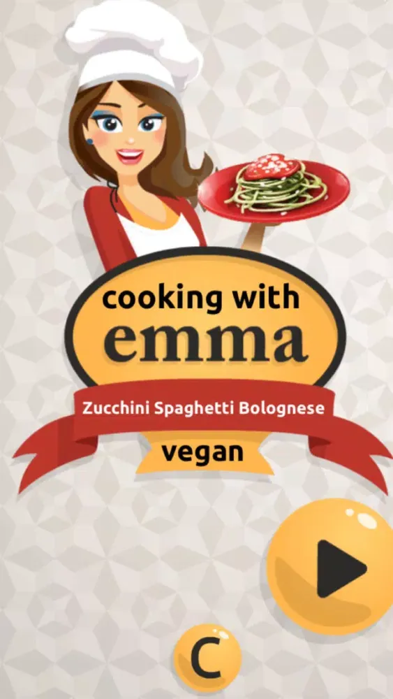 تصاویر Zucchini Spaghetti Bolognese - Vegan Cooking Recipe with Emma: Game for Kids