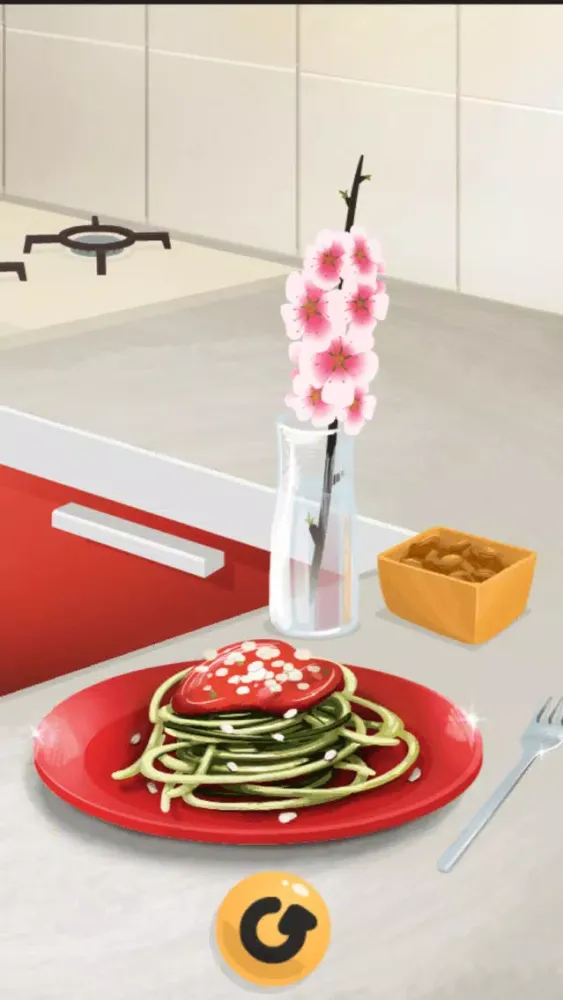 تصاویر Zucchini Spaghetti Bolognese - Vegan Cooking Recipe with Emma: Game for Kids
