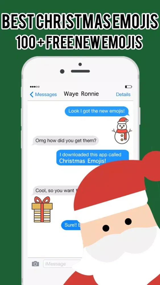 Christmas Emoji - Merry Xmas & Happy New Year 2017 Screenshots