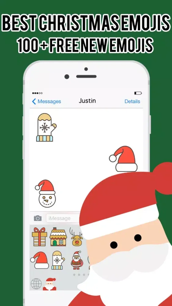 Christmas Emoji - Merry Xmas & Happy New Year 2017 Screenshots