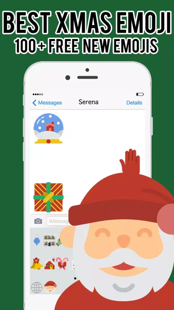 XmasEmoji - Christmas Emojis Stickers Keyboard Pro应用截图