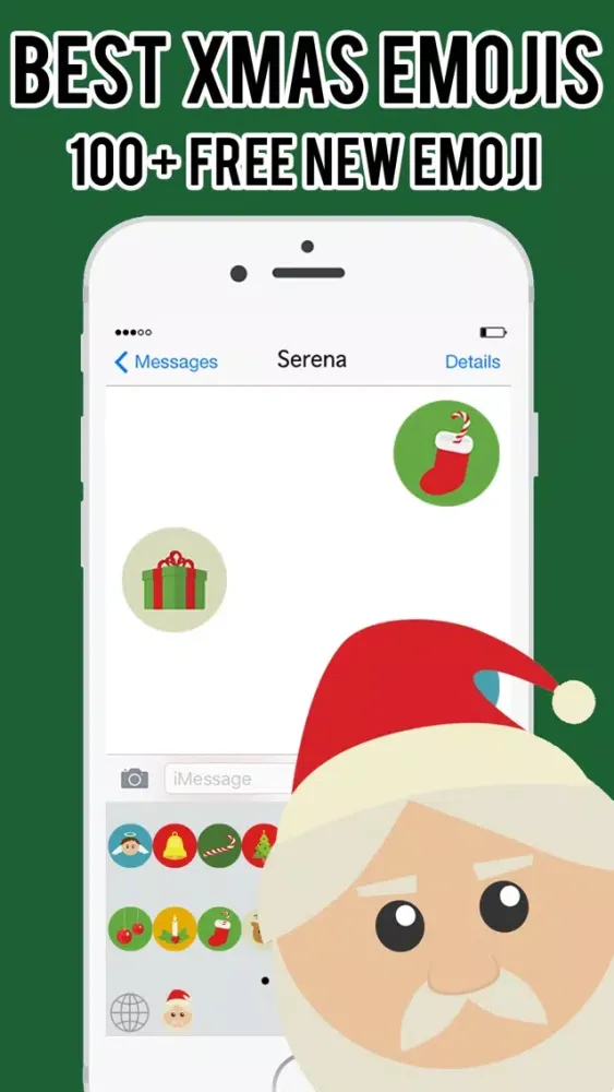 Zrzuty ekranu XmasMojis - Christmas Emojis Stickers Keyboard Pro