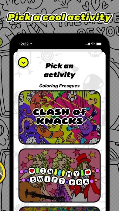 Tangkapan skrin Chill: Draw with friends
