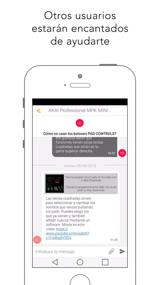 Empath - Chat de tus productos Screenshots