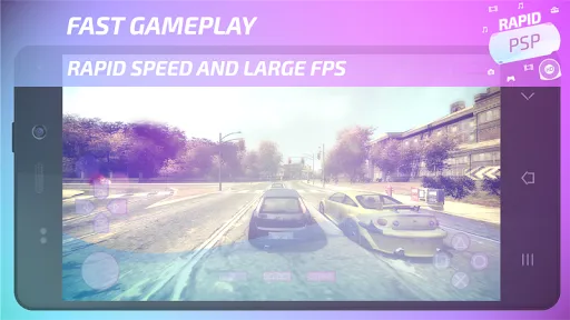 Capturas de pantalla de Rapid PSP Emulator for PSP Gam