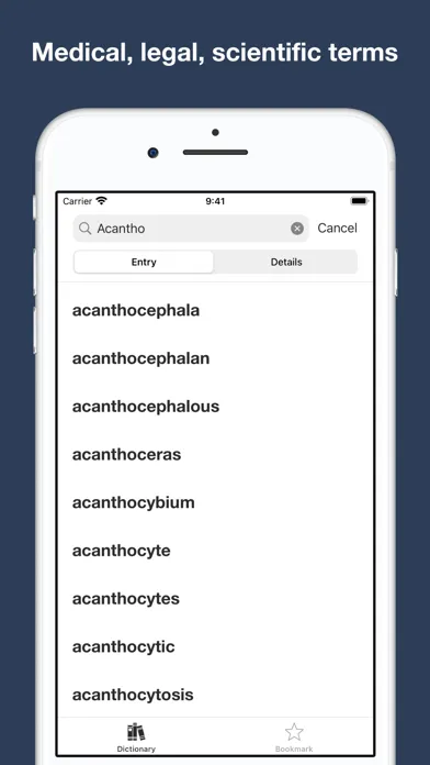 Tangkapan layar Audio Pronunciation Dictionary